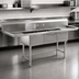 Thumbnail image #3 for BlendPort BPFC Series 3-Compartment Sink with Dual 18-Inch Drainboards, 84-Inch Overall Length, 304 Stainless Steel