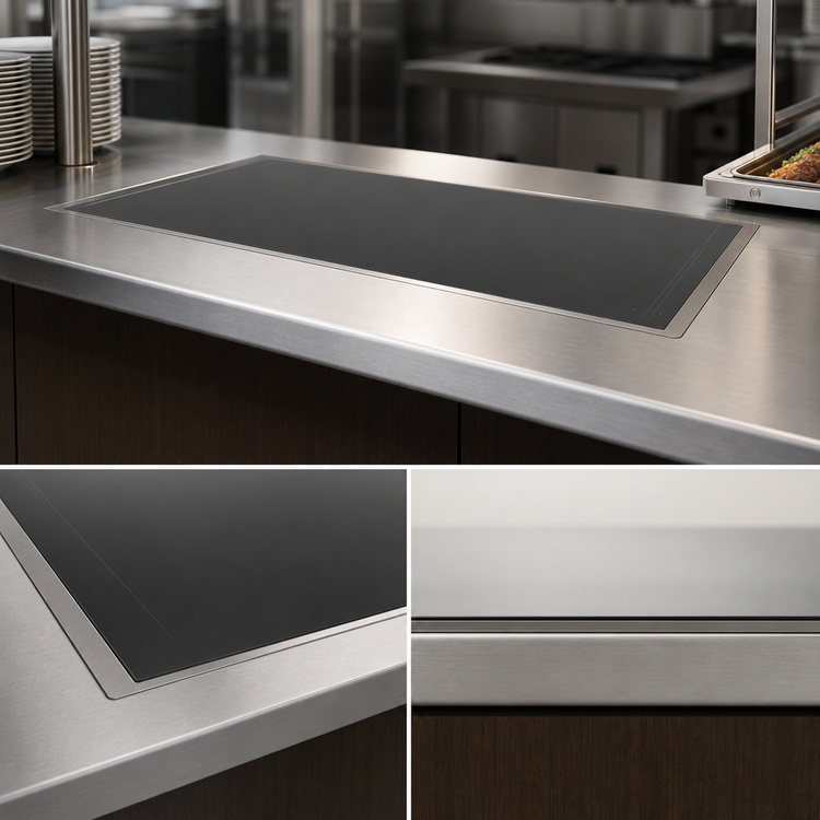 Product image #3 for Vollrath 50-Inch Flush Mount Drop-In Heated Warming Shelf