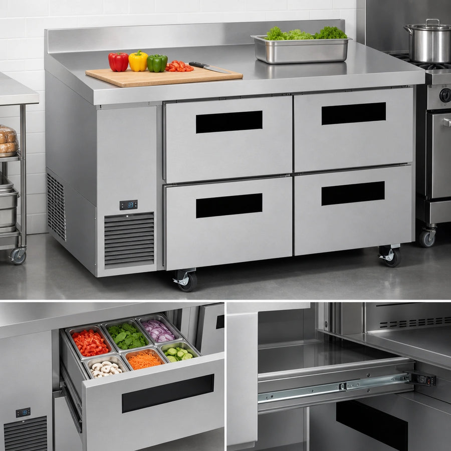 Four Drawer Storage