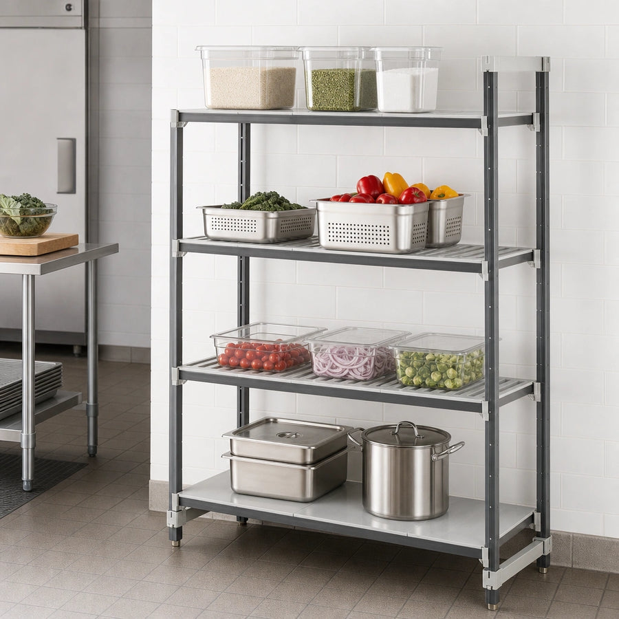 4-Shelf Mixed Layout