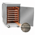 Thumbnail image #3 for FWE Handy Line HLC-1826-8 Mobile Radiant Heated Holding Cabinet, Single Compartment, 8 Full-Size Pan Capacity