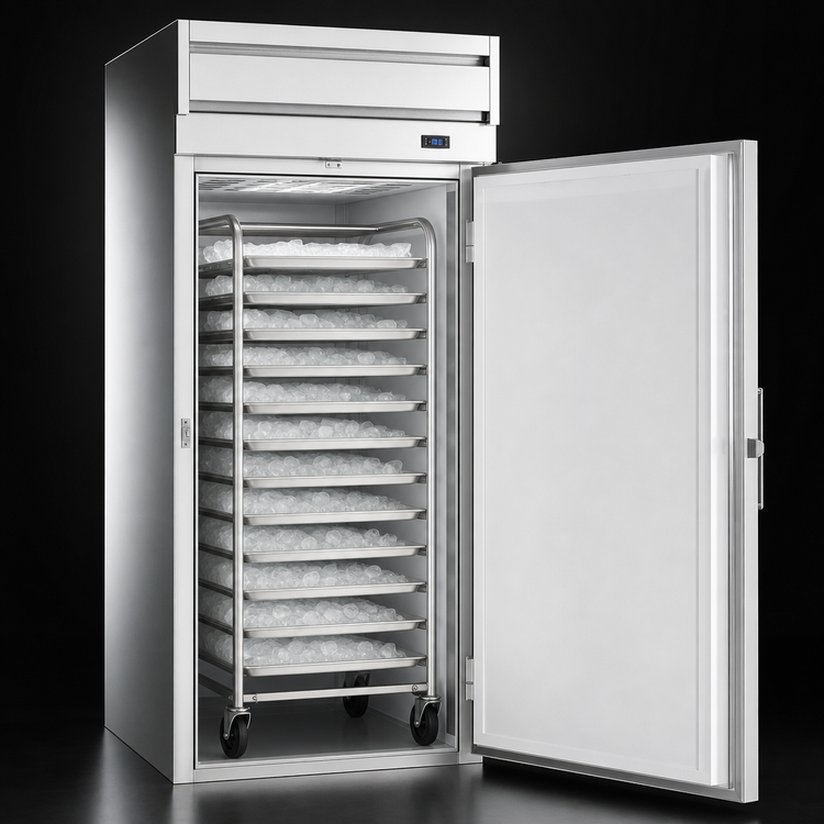 Product image #3 for Beverage-Air P Series Extra Tall Roll-In Freezer, One-Section, 38.06 Cu. Ft., Stainless Steel