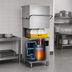 Thumbnail image #3 for Jet-Tech F-22/C High Temperature Door-Type Dishwasher with Built-In Booster, 52 Racks/Hour