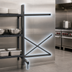 Thumbnail image #3 for Metro SmartLever 60-Inch Wide x 21-Inch Deep Cantilevered Shelving Add-On Kit