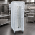 Thumbnail image #3 for Winco Heavy Duty Full-Height Sheet Pan Rack Cover with Window, Translucent White