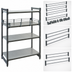 Thumbnail image #4 for Cambro Camshelving Elements 72-Inch x 14-Inch Full Shelf Rail Kit, Soft Gray