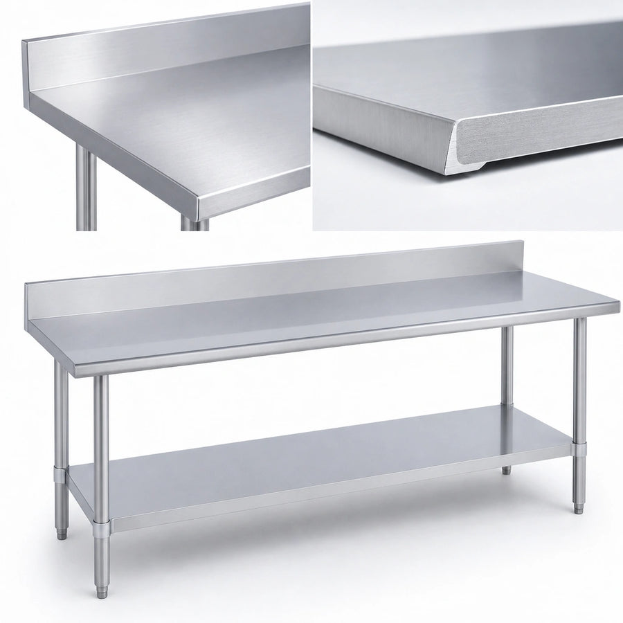 14 Gauge 300 Series Stainless Steel Top