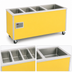Thumbnail image #3 for Vollrath 4-Series Signature Server® Stainless Steel Non-Refrigerated Hot and Cold Buffet Station with 3 Hot Wells and 1 Ice-Cooled Cold Pan