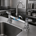 Thumbnail image #3 for Equip 8-Inch Deck Mount Mixing Faucet with Swivel Outlet, Less Nozzle