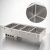 Thumbnail image #3 for Vollrath Four-Well Modular Drop-In Hot Food Well with Marine Grade Wells, Manifold Drain, Infinite Controls