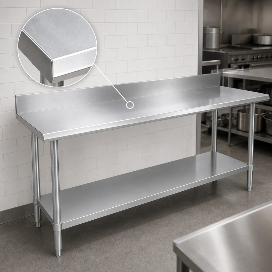 400-Series Stainless Steel Top