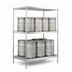 Thumbnail image #3 for New Age Double-Deep Aluminum Keg Rack, 12-Keg Capacity, 60