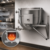 Thumbnail image #3 for Legion TWWT-60 60 Gallon Direct Steam Tilting Wall-Mount Kettle