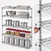 Thumbnail image #3 for Metro Super Erecta 5-Shelf Chrome Plated Wire Add-On Shelving Unit, 72