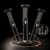 Thumbnail image #3 for Freestanding Electric Carbon Fiber Patio Heater with 360° Tip-Over Safety Switch