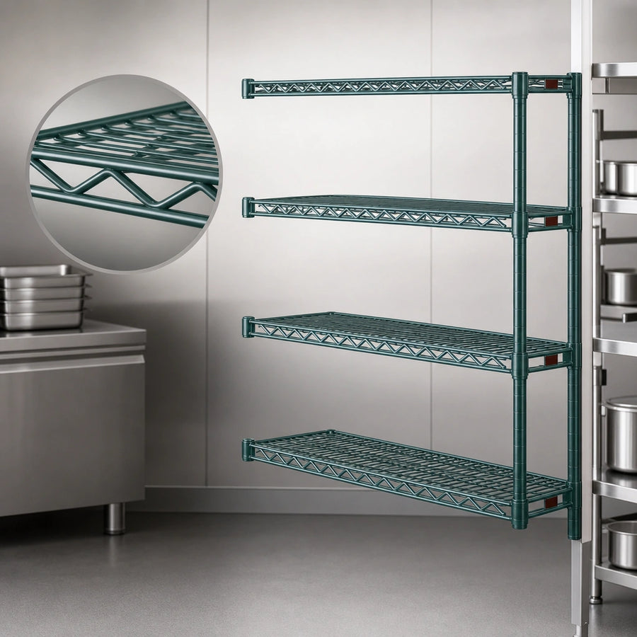 Patented QuadTruss Shelf Design