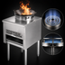 Thumbnail image #3 for Turbo Air Radiance TAWR-13-JB Heavy Duty Gas Jet Burner Wok Range, 13-Inch Opening