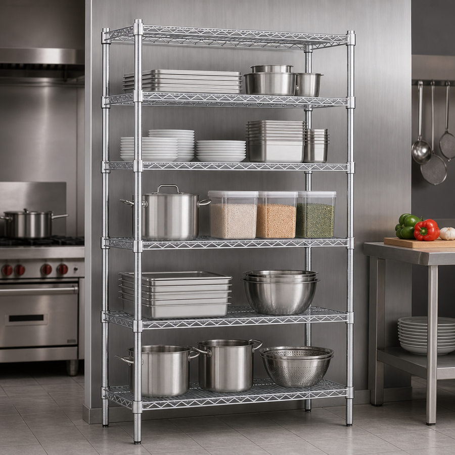 Five Shelves