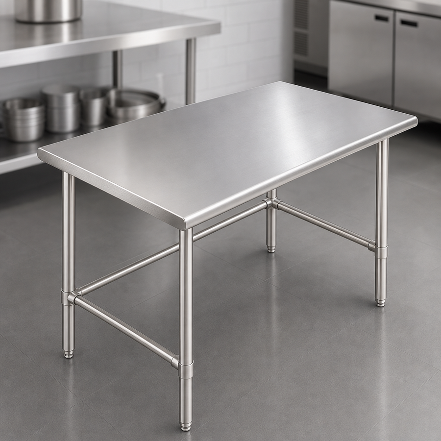Reinforced Stainless Steel Top