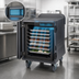 Thumbnail image #4 for Cambro Pro Cart Ultra Security Package Low-Profile Electric Cold Food Pan Carrier
