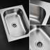 Thumbnail image #3 for Eagle Group Seamless Weld-In Single-Compartment Sink, 10