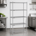 Thumbnail image #3 for Eagle Group 5-Tier Chrome-Plated Wire Shelving Starter Unit, 36