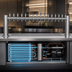 Thumbnail image #3 for Metropolis H-Style Countertop Glycol-Cooled 16-Faucet Draft Beer Tower, 56-Inch Wide