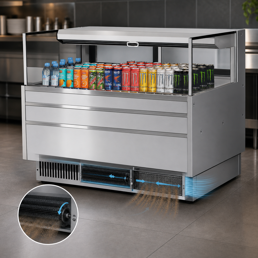 Self-Cleaning Condenser