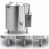 Thumbnail image #3 for Legion LEC-40 40-Gallon Insulated Electric Self-Contained Stationary Steam Kettle, 2/3 Jacketed