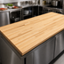 Thumbnail image #3 for Boos Block 96-Inch x 25-Inch Blended Edge Grain Maple Kitchen Countertop with Varnique Finish