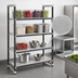 Thumbnail image #3 for Cambro Camshelving Elements XTRA 4-Tier Solid Stationary Starter Shelving Unit, 24 x 60 x 72 Inches, Speckled Gray