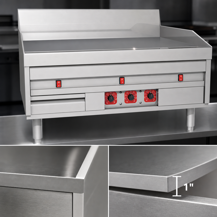 Product image #3 for Magikitch'n MKE-48-E 48-Inch Countertop Electric Griddle