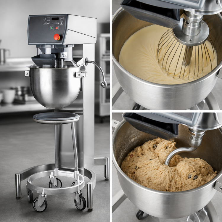 Product image #3 for Varimixer KODIAK V20KF 20 Qt Floor Model Commercial Mixer with Timer