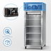 Thumbnail image #3 for Continental Refrigerator 1FXSNSSGD One-Section Extra-Wide Display Reach-in Freezer with Shallow Depth
