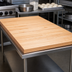 Thumbnail image #3 for John Boos 60 Inch x 42 Inch Northern Hard Rock Maple Work Table Top, 1-3/4 Inch Thick