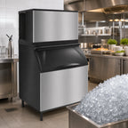 Thumbnail image #3 for Koolaire KYT0400A 30-Inch Air-Cooled Self-Contained Half-Dice Cube Ice Machine, 450 lb/24 Hr