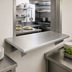 Thumbnail image #3 for Eagle Group 96-Inch x 18-Inch Pass-Thru Stainless Steel Shelf