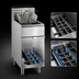 Thumbnail image #3 for Imperial IFS-50 Gas Floor Fryer, 50 lb Capacity