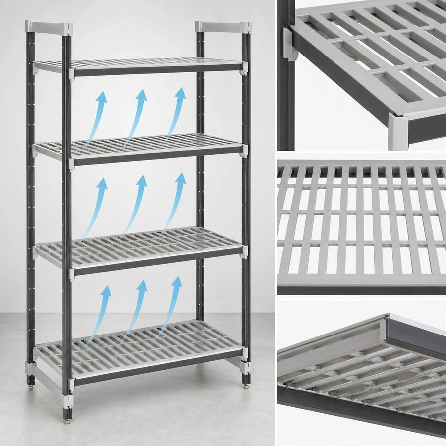 Vented Shelf Plates