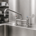 Thumbnail image #4 for EverSteel Double Pantry Deck-Mount Mixing Faucet with 12-Inch Swing Nozzle, 8-Inch Centers