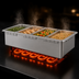 Thumbnail image #3 for Hatco Drop-In Rectangular 4/3-Size Heated Well with Drain, High-Watt, Thermostatic Controls