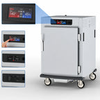 Thumbnail image #3 for Metro C5 C595-SFS-L Controlled Humidity Heated Holding & Proofing Cabinet, Mobile, 17-Pan, Solid Door, Stainless Steel, 120V