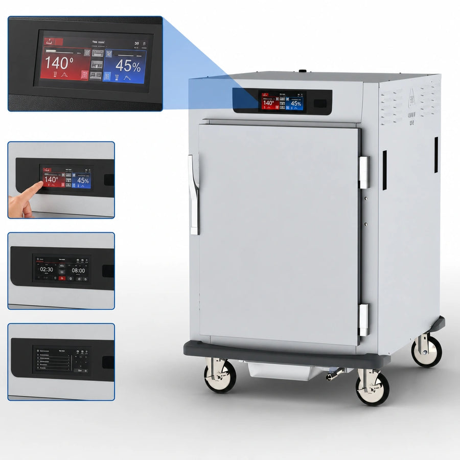 6.8-Inch Touch-Screen Controls