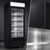 Thumbnail image #3 for Atosa 27-Inch Black Glass Door Freezer Merchandiser, 1 Section, 19.4 Cu. Ft.