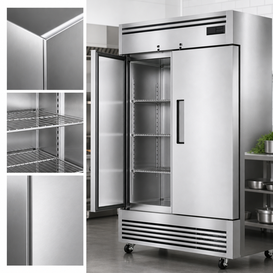 Stainless Steel Interior and Exterior