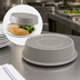 Thumbnail image #4 for Cambro Versa Camcover Round Fiberglass Plate Cover, 10-3/16 Inch Inside Diameter, Granite Gray