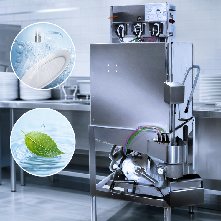 Product image #3 for American Dish Service AF-3D-S Low Temperature Door-Type Dishmachine