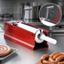 Thumbnail image #3 for Trento Red Manual 2-Speed Horizontal Direct Drive Sausage Stuffer, 18 lb. Capacity
