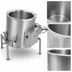 Thumbnail image #3 for AccuTemp Edge Series Electric Self-Contained Tilting Floor-Mounted Steam Kettle, 20 Gallon, 2/3 Jacketed