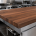 Thumbnail image #3 for John Boos Boos Block American Black Walnut Edge Grain Kitchen Countertop, 84 x 38 x 2-1/4 Inches, Flat No-Backsplash